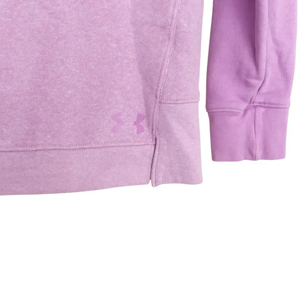 Under Armour Purple Cowl Neck Sweatshirt Sz YL